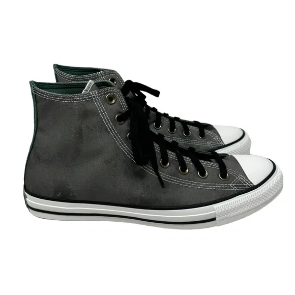 Converse Chuck Taylor Canvas Gray High Sneakers Skate Shoes Men's Size A06586C - Picture 5 of 10